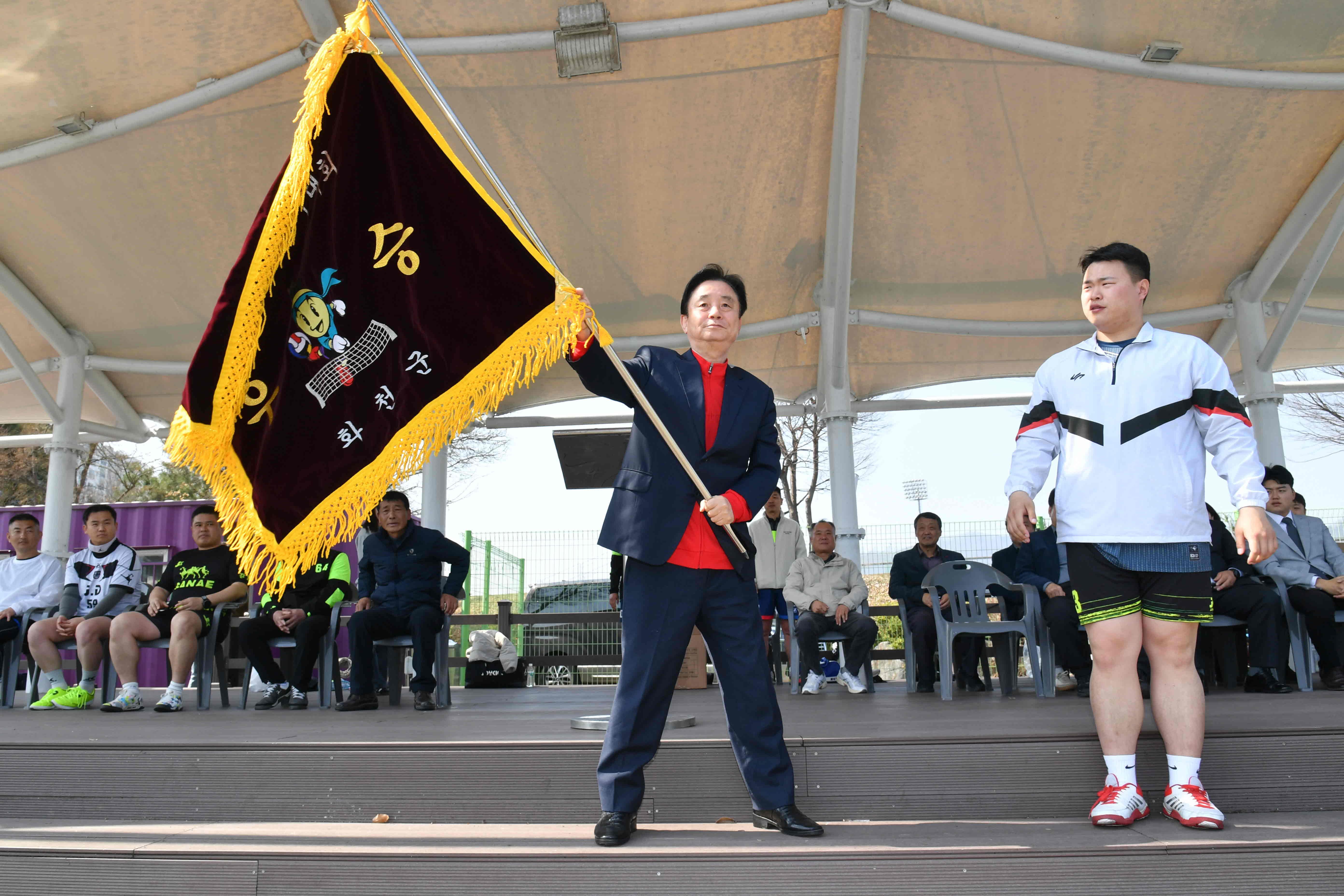 제17회 화천군수기 족구대회 의 사진