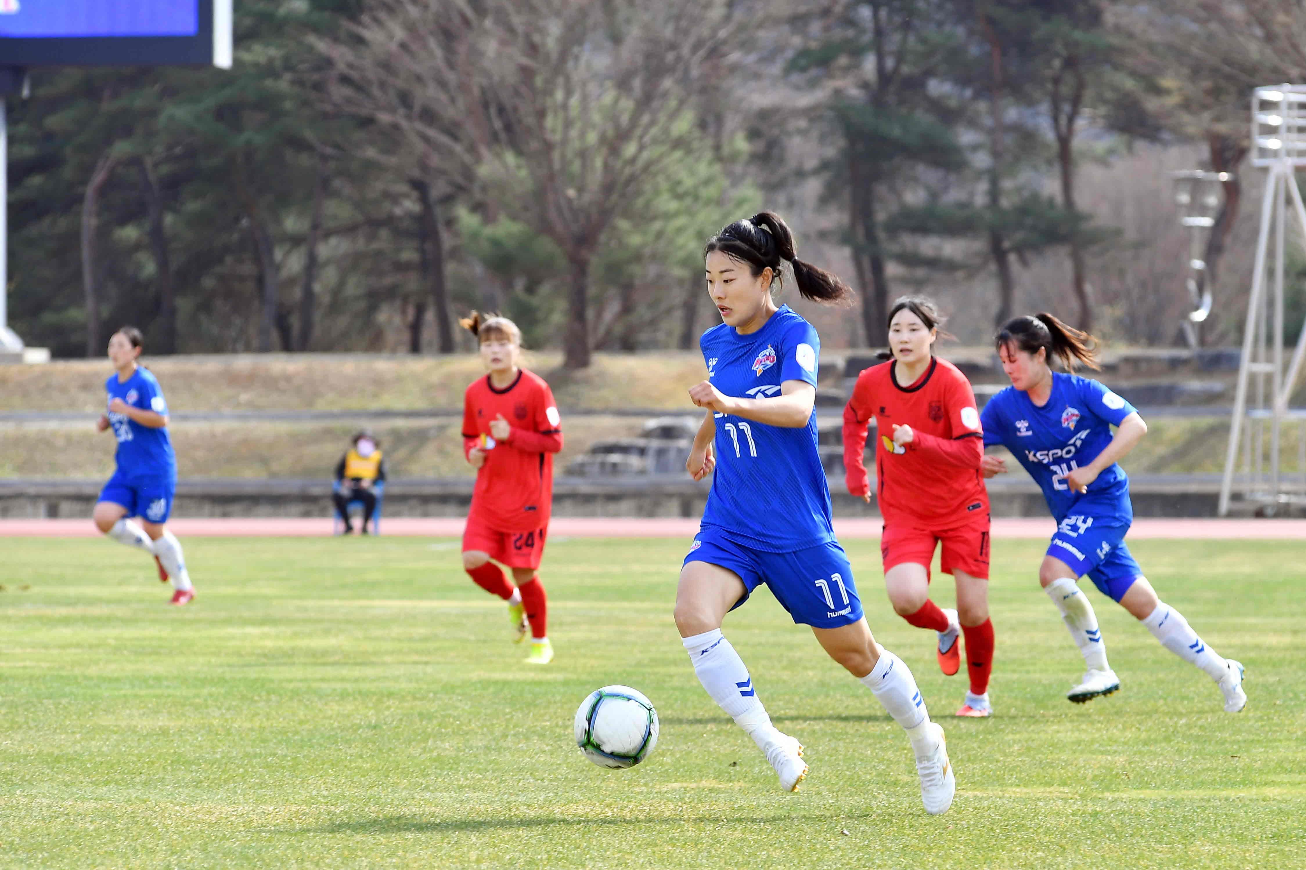 2026 WK-리그 화천KSPO 홈경기 개막식 의 사진