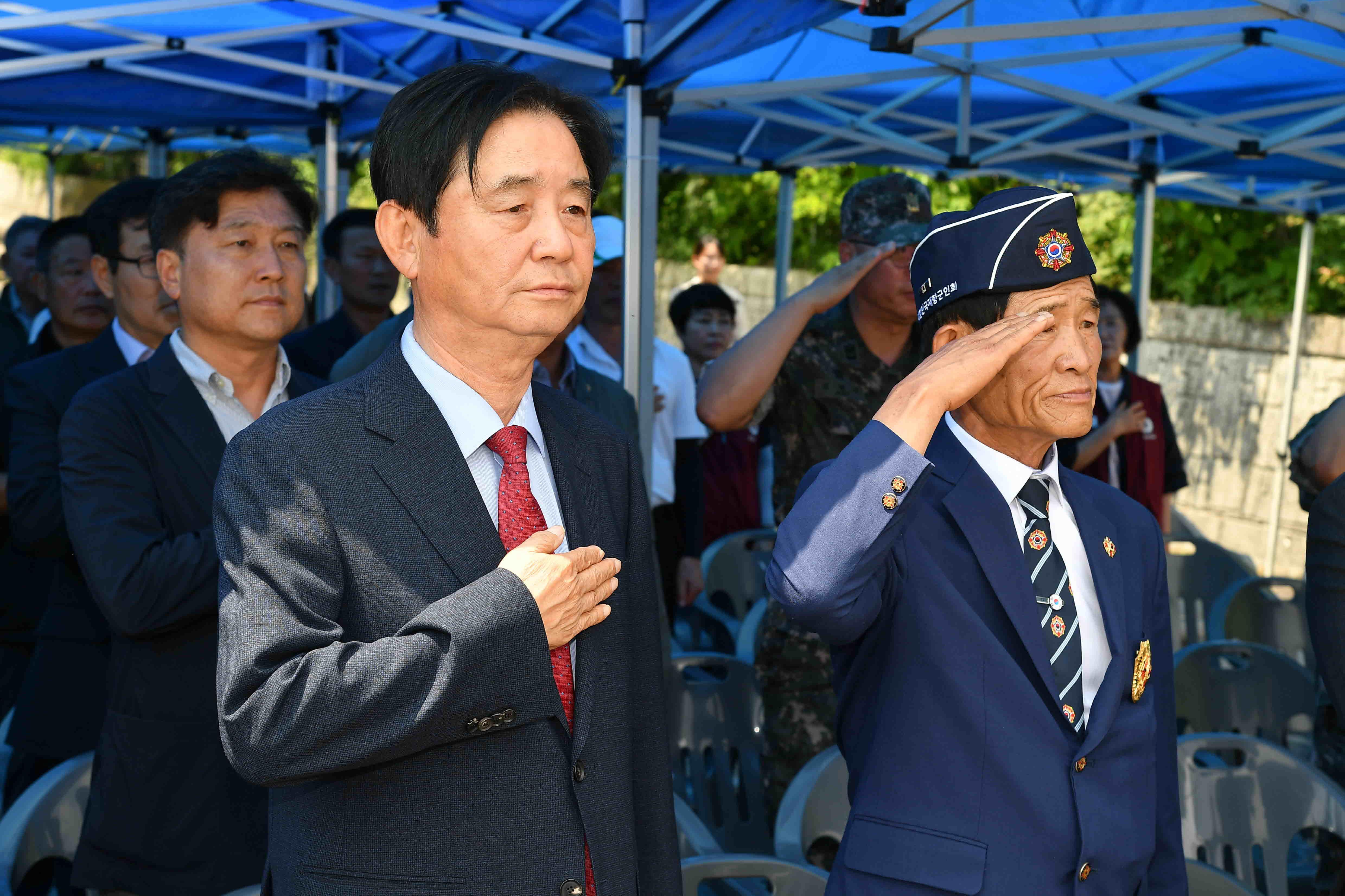제75주년 파로호대첩 전승 기념행사 의 사진