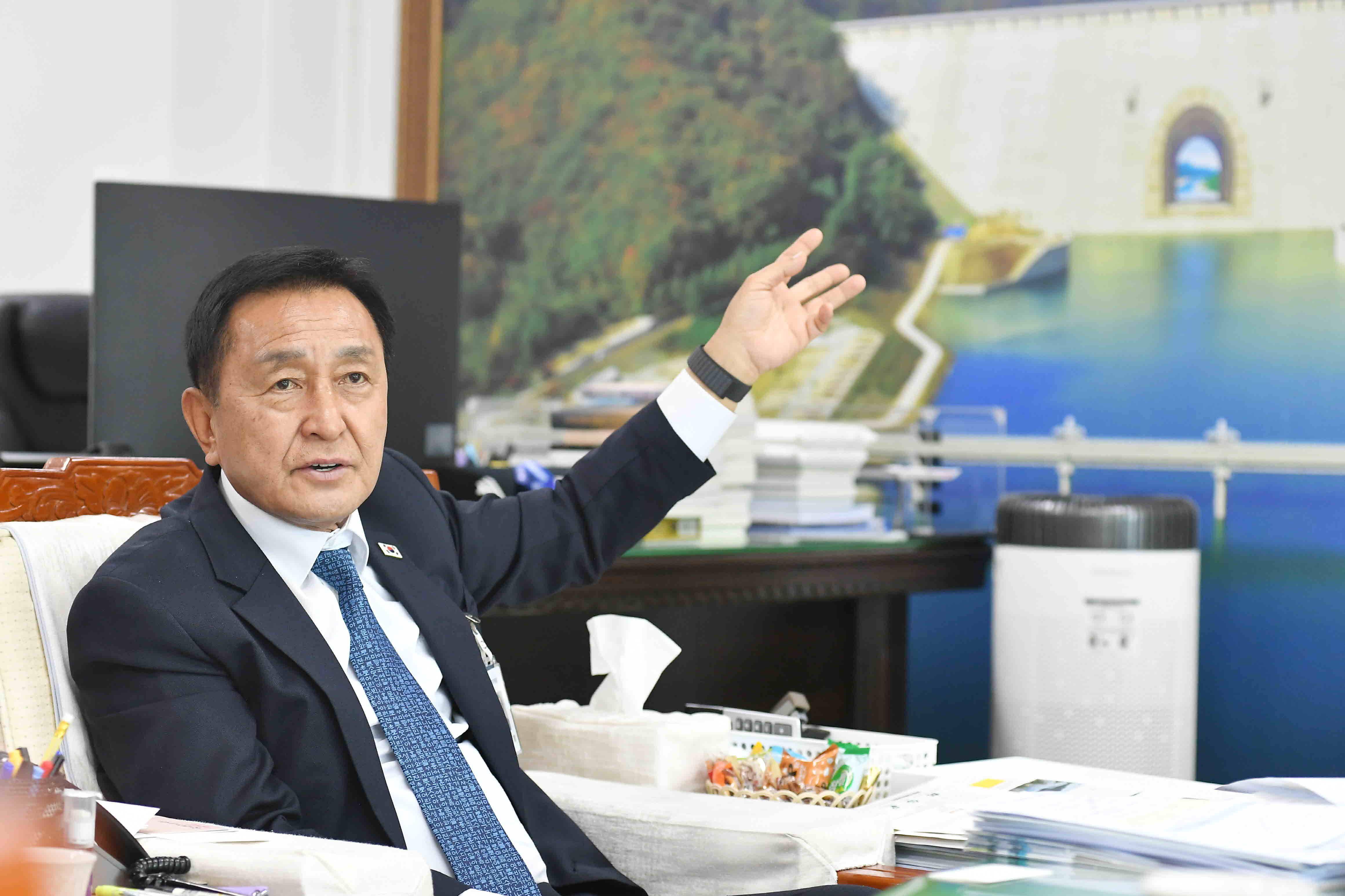 화천군 - 프랑스 부시에르 오담시 부시장 교류 협의 의 사진
