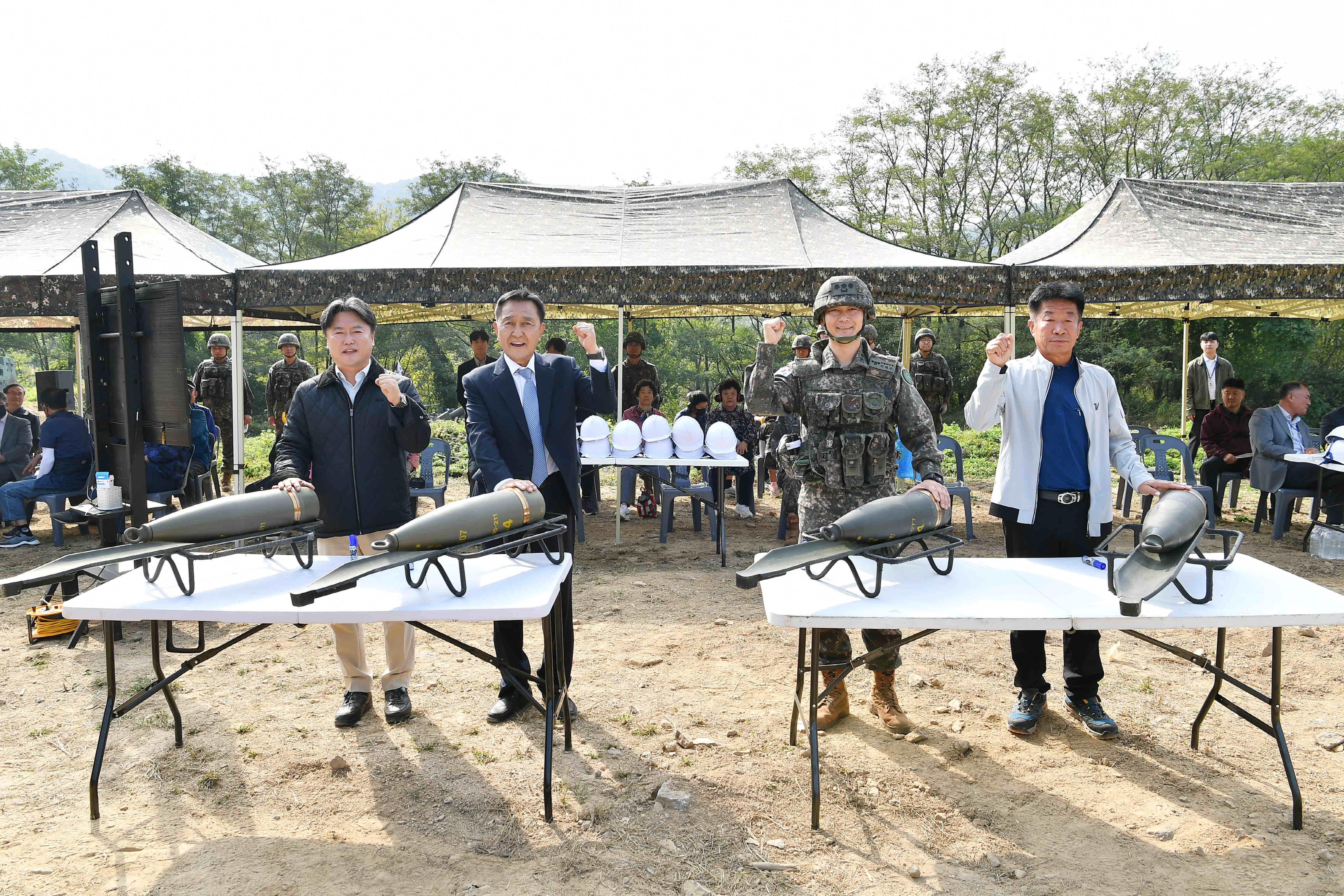 7사단 포사격 참관 의 사진