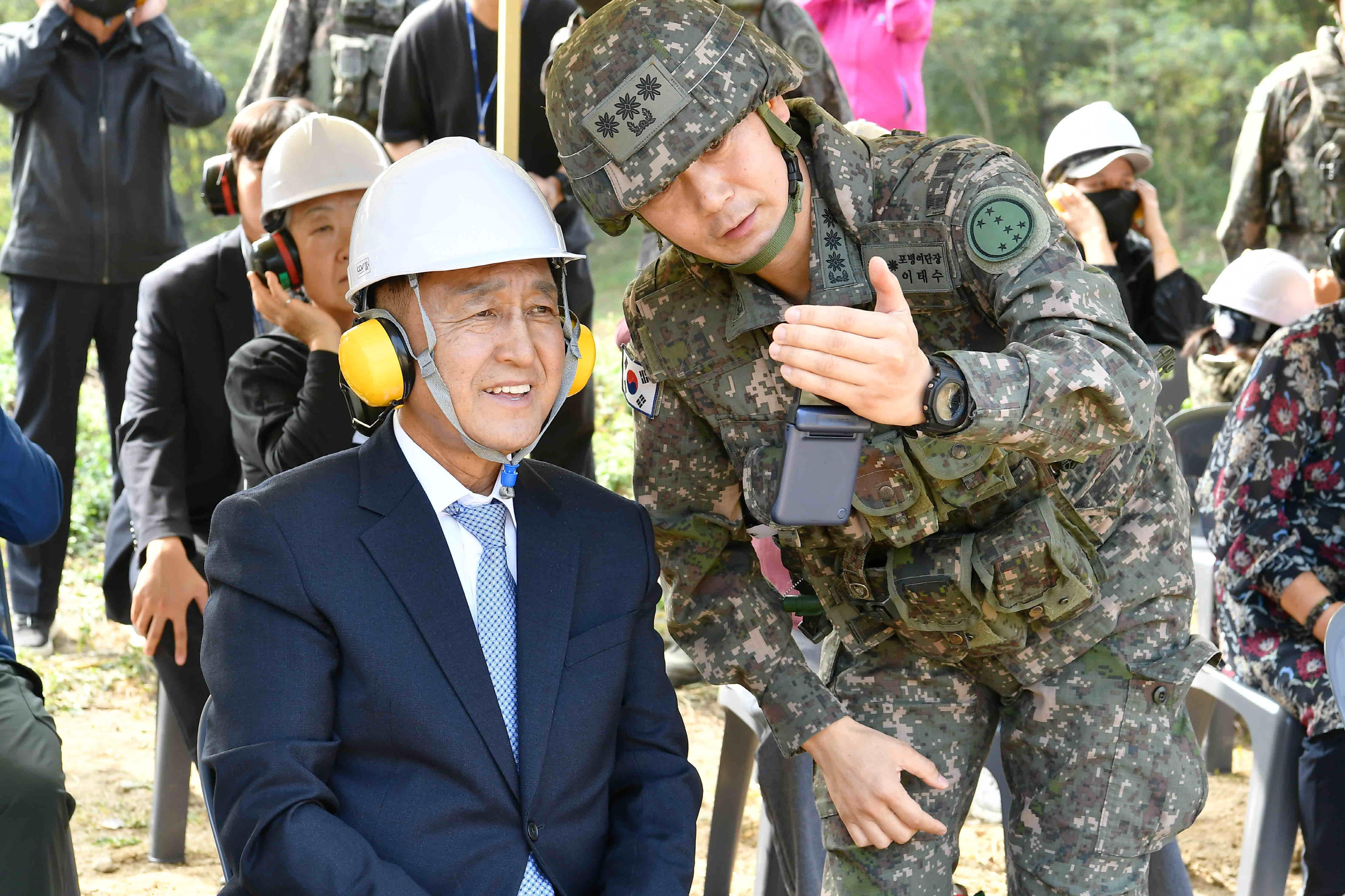 7사단 포사격 참관 의 사진