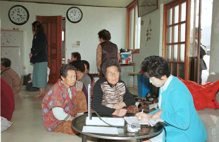 강남병원 의료봉사 의 사진