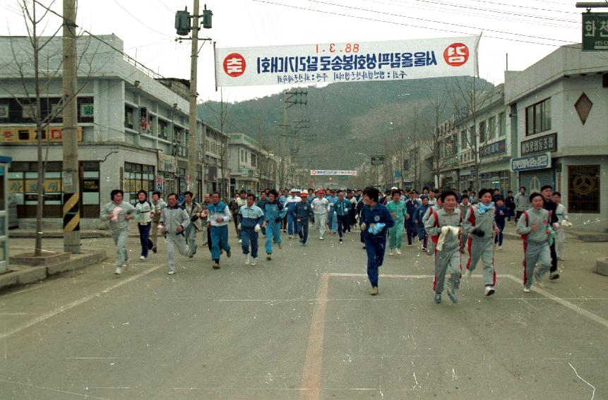 성화봉송 달리기대회 의 사진