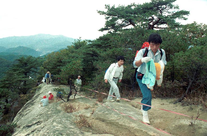 올림픽성공 등산대회 의 사진