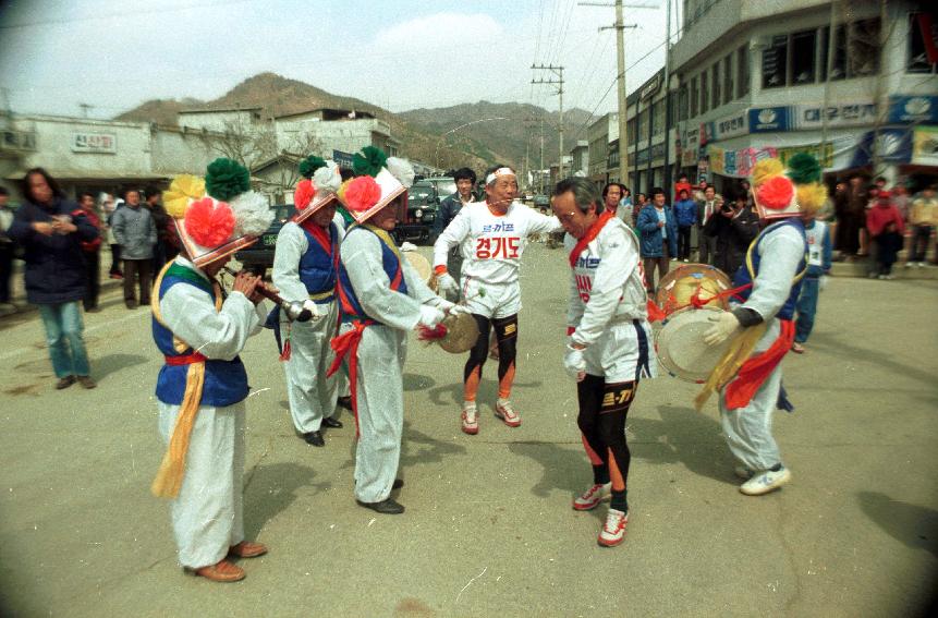 평화의댐건설기념 노장마라톤 의 사진