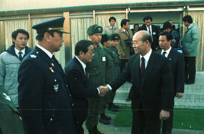 전두환대통령 방문 의 사진