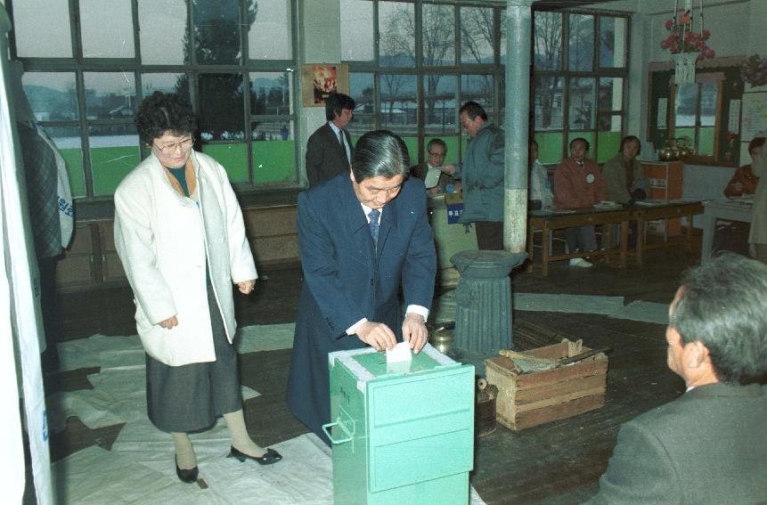 13대 대통령 선거 의 사진