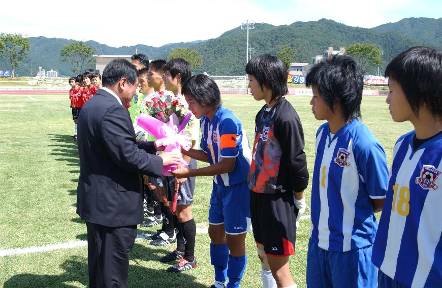 2006추계 한국여자축구연맹전 및 조인식 의 사진