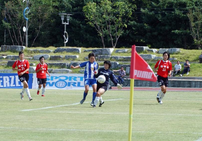 2006추계 한국여자축구연맹전 및 조인식 의 사진