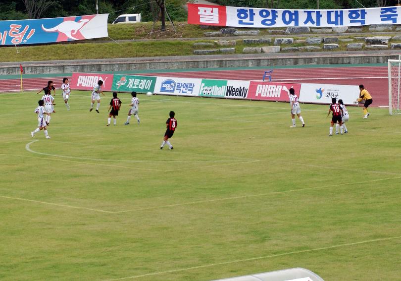2006추계 한국여자축구연맹전 및 조인식 의 사진