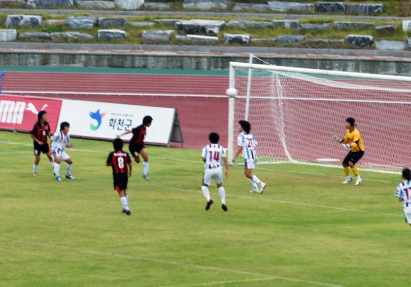 2006추계 한국여자축구연맹전 및 조인식 의 사진