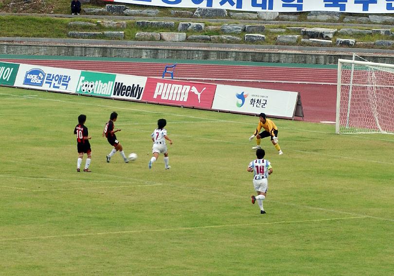 2006추계 한국여자축구연맹전 및 조인식 의 사진