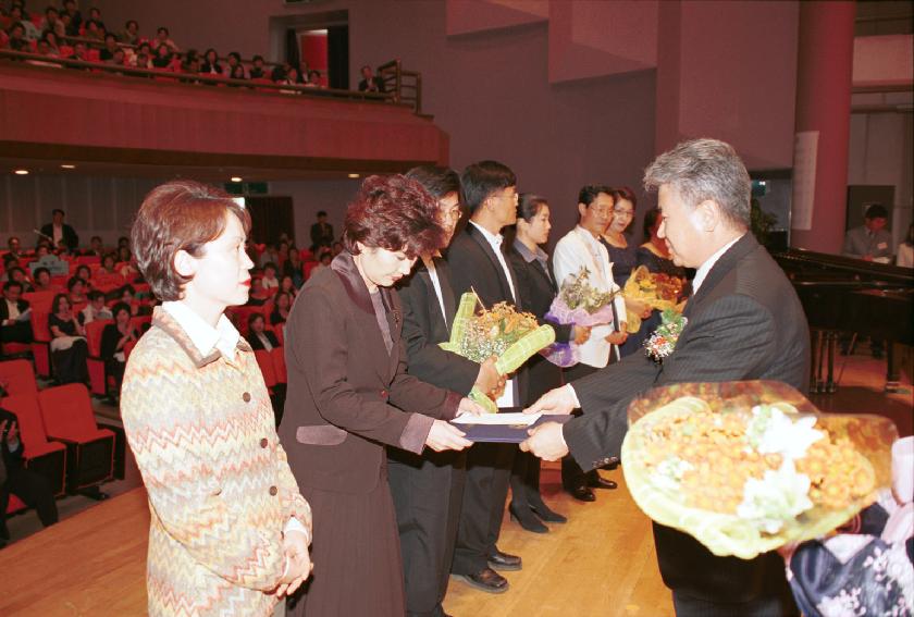 전국합창 경연대회 의 사진