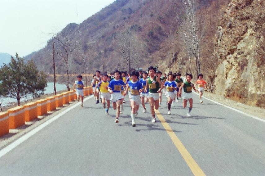 상비군선발 학생 마라톤대회 의 사진