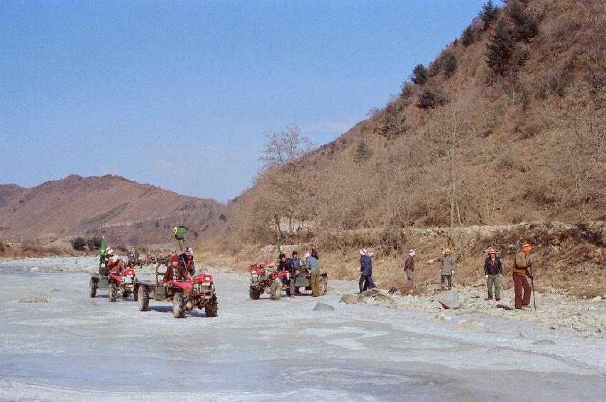 장촌리 새마을운동 포장사업 전 의 사진