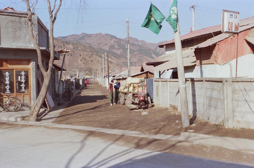 화천읍 비포장지역 전경 의 사진