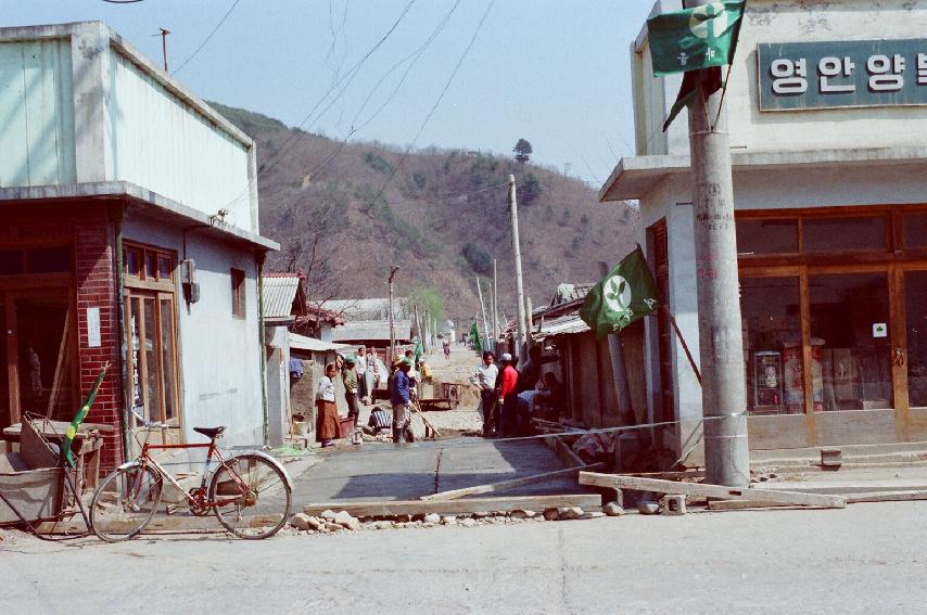 화천읍 비포장지역 전경 의 사진