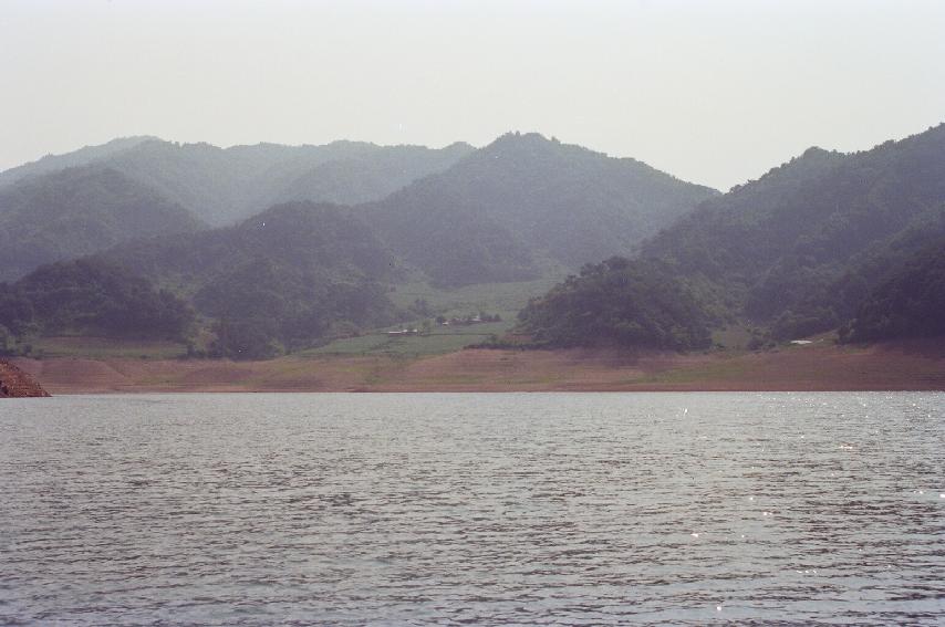 파로호 전경 의 사진