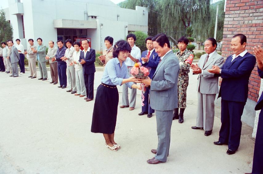 김인하 군수 이임식 의 사진