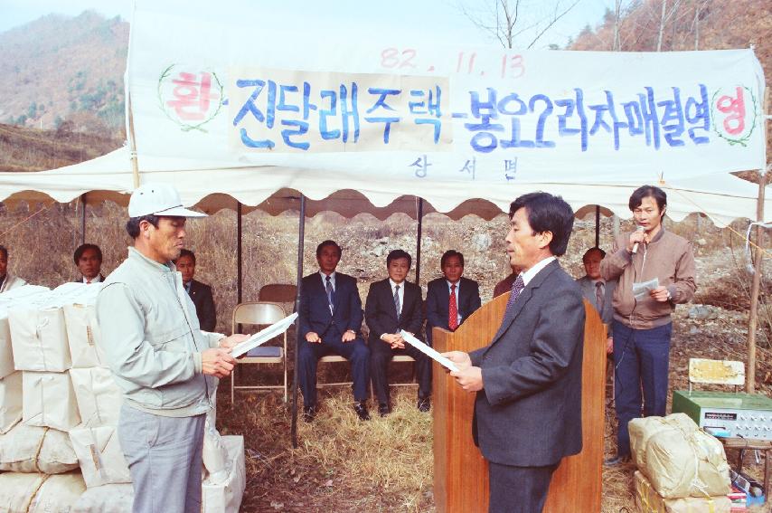 진달래주택~봉오리 자매결연 의 사진