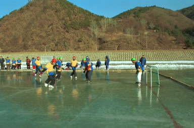 얼음축구 의 사진