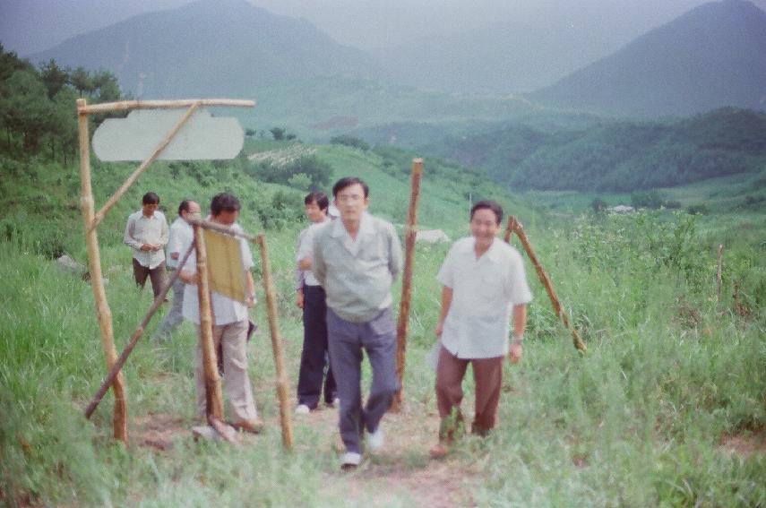 한우방목장 도지사방문 의 사진