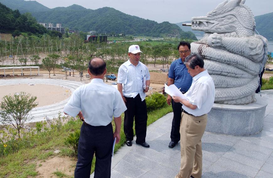 2007 관내 주요사업장(공사현장) 시찰 의 사진