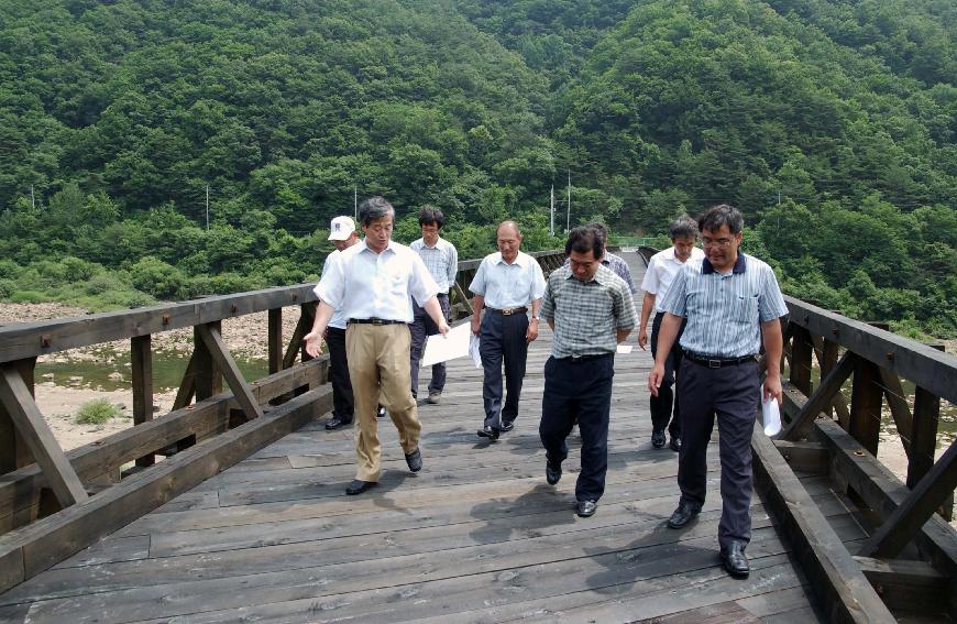 2007 관내 주요사업장(공사현장) 시찰 의 사진