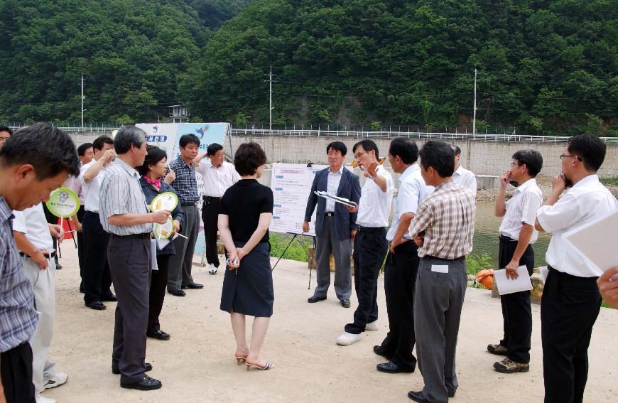 2007 관내 주요사업장(공사현장) 시찰 의 사진