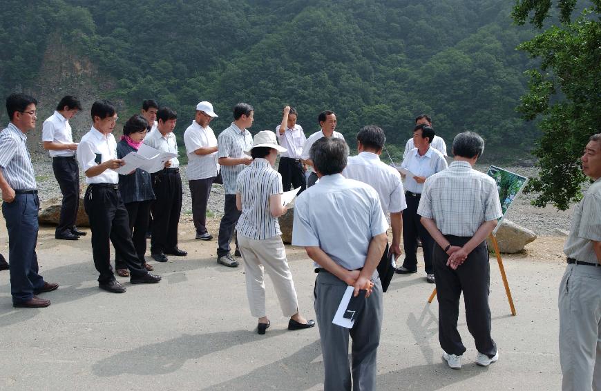 2007 관내 주요사업장(공사현장) 시찰 의 사진