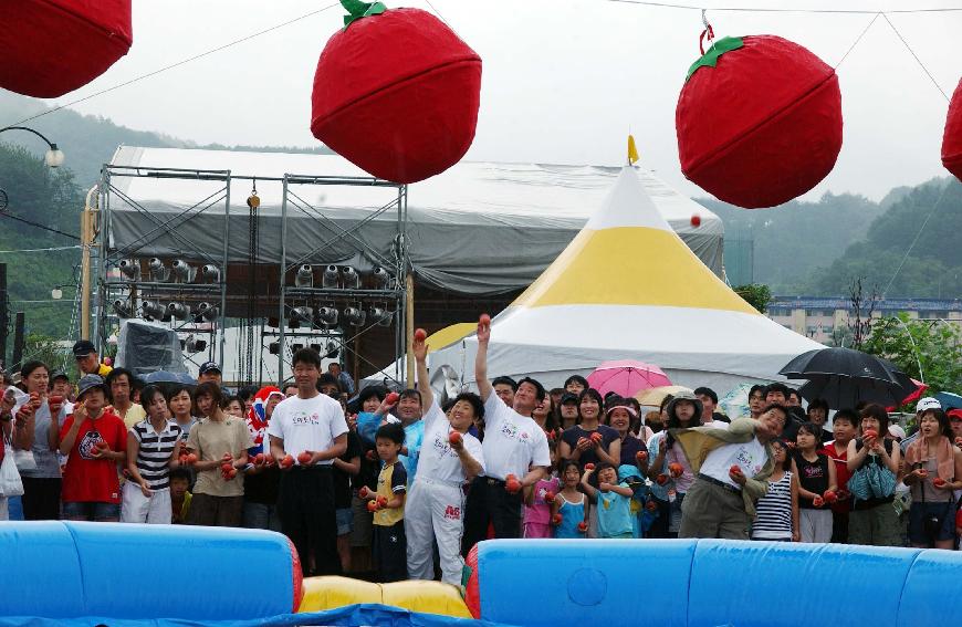 제5회 화천 화악산 토마토축제 각종행사 의 사진