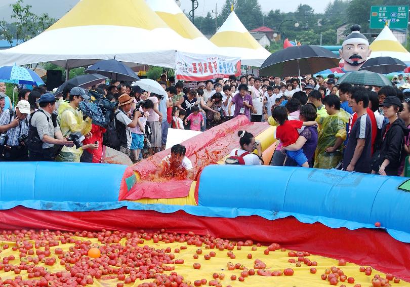 제5회 화천 화악산 토마토축제 각종행사 의 사진