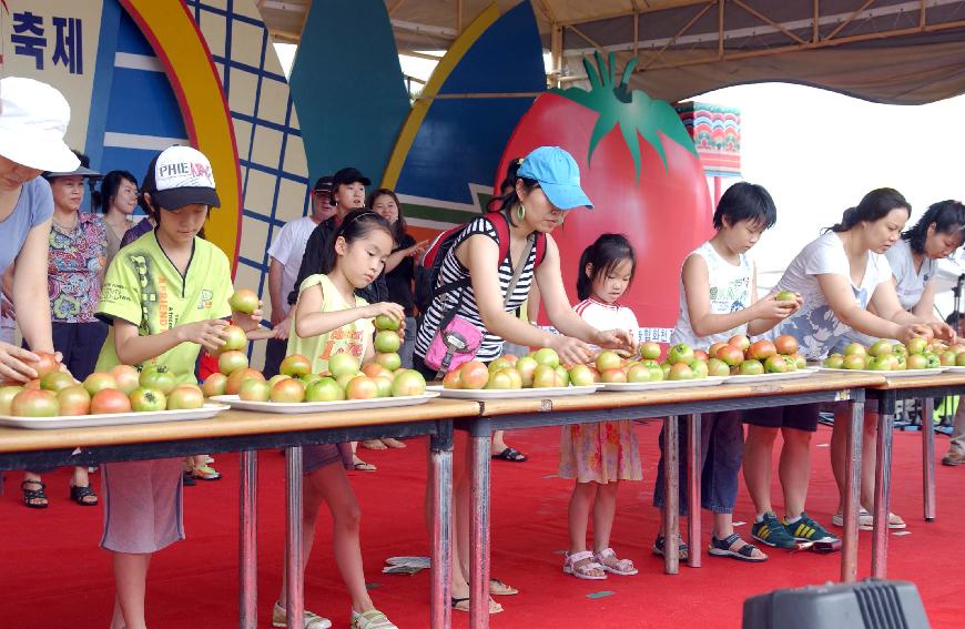 제5회 화천 화악산 토마토축제 각종행사 의 사진