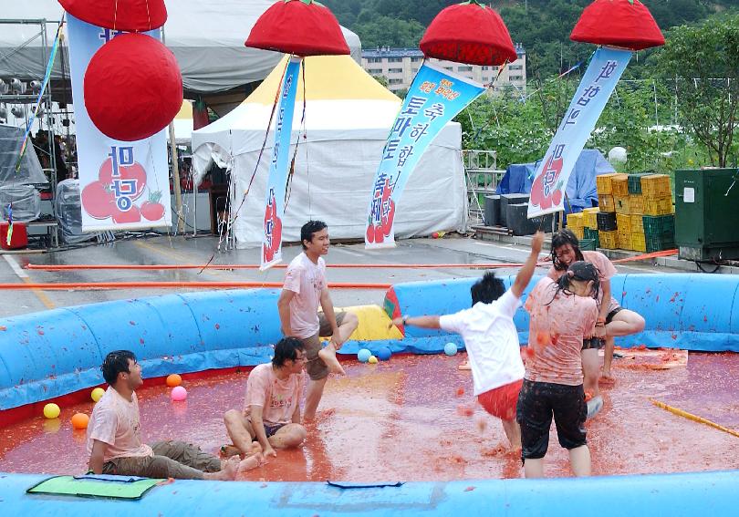 제5회 화천 화악산 토마토축제 각종행사 의 사진