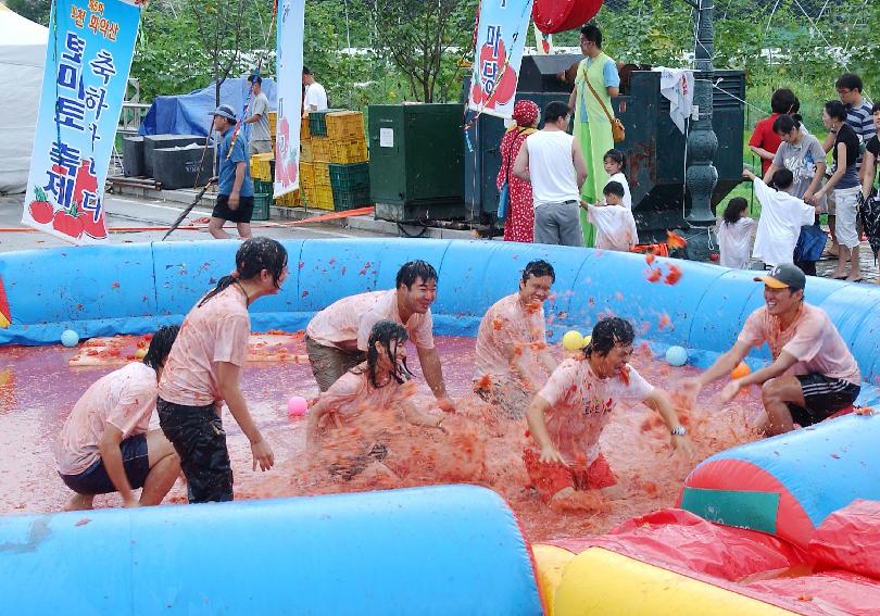 제5회 화천 화악산 토마토축제 각종행사 의 사진