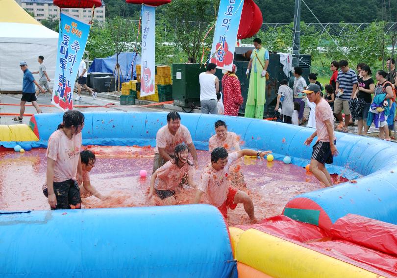 제5회 화천 화악산 토마토축제 각종행사 의 사진