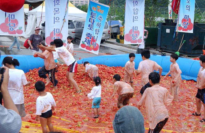 제5회 화천 화악산 토마토축제 각종행사 의 사진