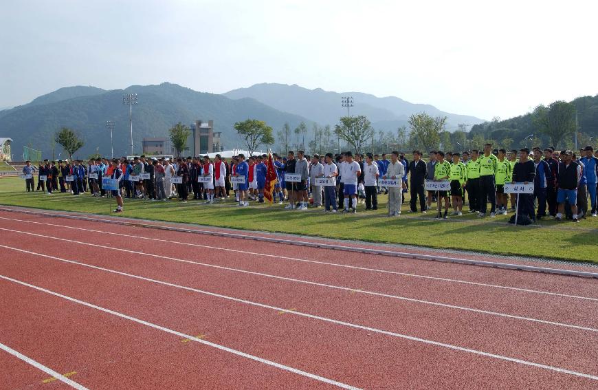 제8회 화천군수기 축구대회 의 사진