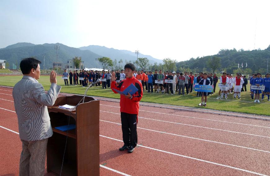 제8회 화천군수기 축구대회 의 사진