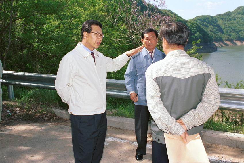 도지사님 화천댐 순시 의 사진