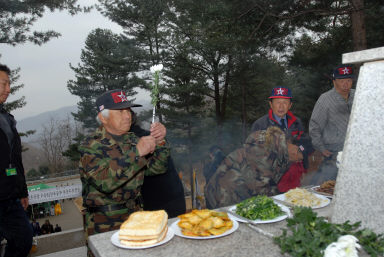 금성지구참전 UN(콜롬비아)군 호국용사 추도식 의 사진