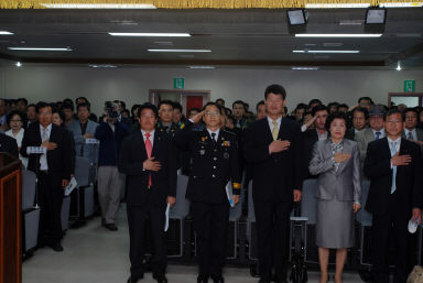 법질서.경제살리기 화천군민 공청회 의 사진