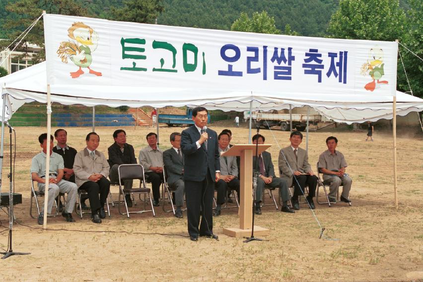 토고미 오리쌀 축제 의 사진