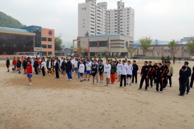 제19회 화천군 민관군 족구대회 의 사진