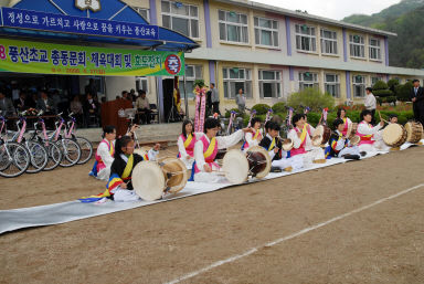 풍산초교 총동문회 체육대회 의 사진