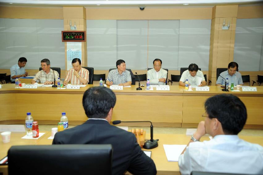 (재)화천군청정산업진흥재단 이사회 의 사진