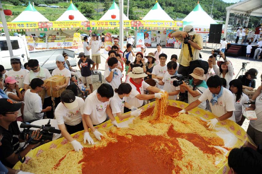 천인의스파케티 사진