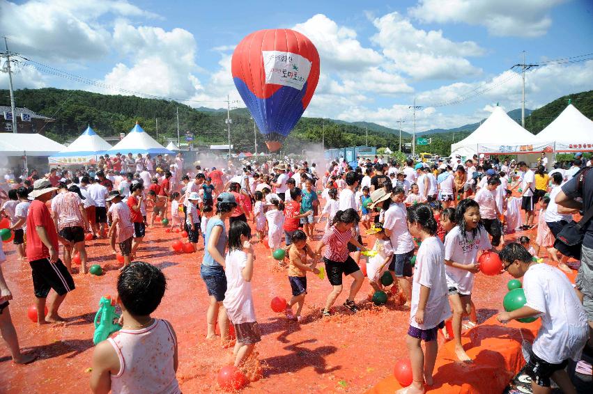 제6회 화천 화악산토마토축제 각종체험행사 의 사진