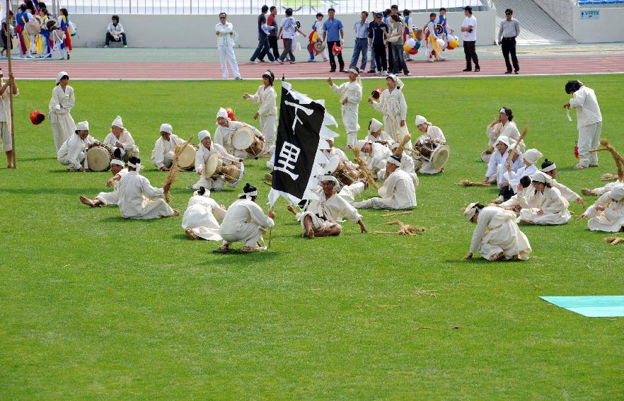 제23회 강원민속예술축제  시연회(냉경지어부식놀이) 의 사진